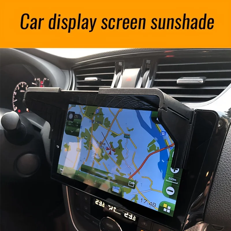 

Car Navigator Sunshade Visor Glare Vision Shield GPS Navigator Sun Shade Visor For 7 Inch To 12Inch Car Navigator Screen ﻿