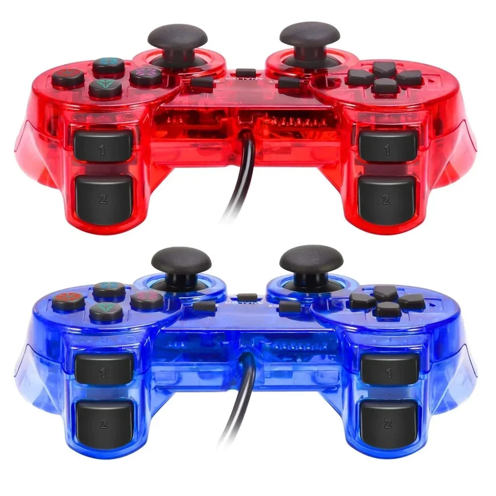 High-Sensitivity Gamepad PS2 Wired Controller with Vibration Function Ps2 Controller