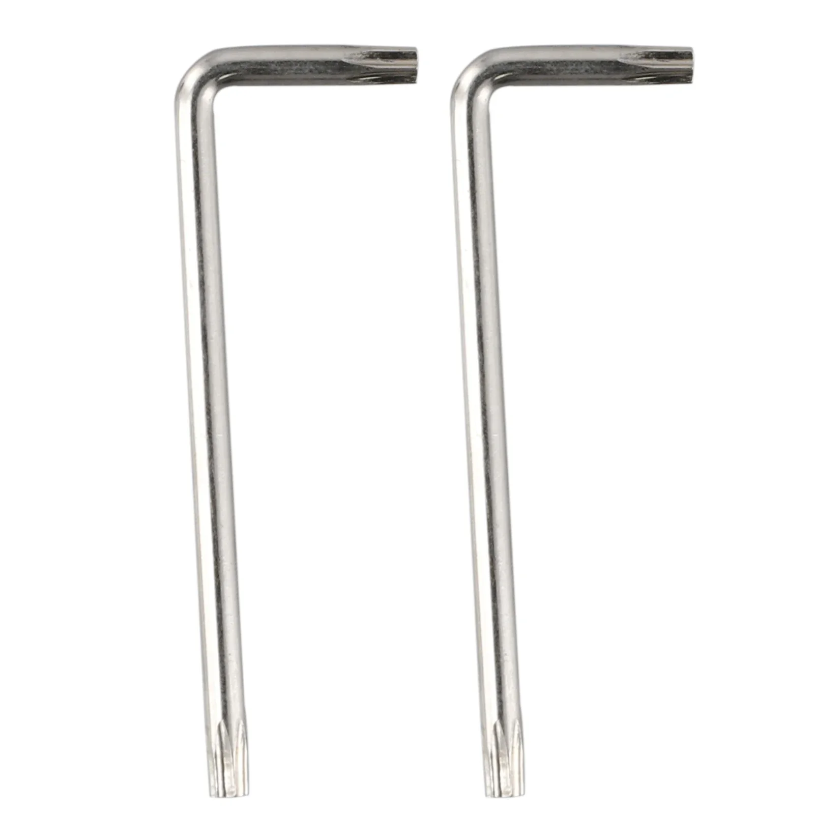 Turn Screw Torx Screwdrivers 2 Way 2pcs/set Car Repair Double Head High Hardness Machine Silver Small Size Tool