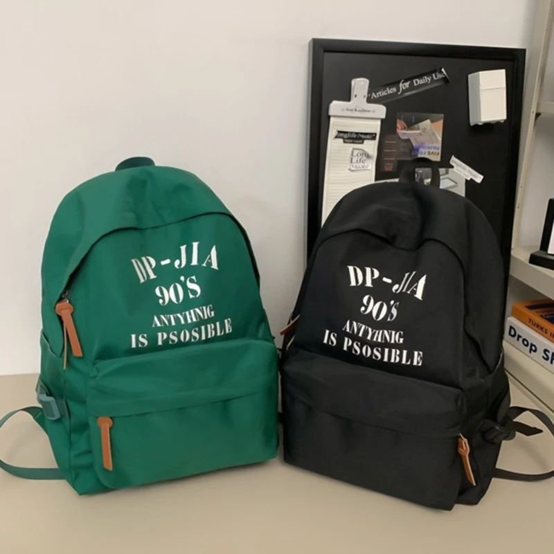 กระเป๋าเป้สะพายหลังไนลอนอเนกประสงค์สำหรับผู้หญิง Daypack ขนาดใหญ่สำหรับงานโรงเรียนหรือการเดินทาง