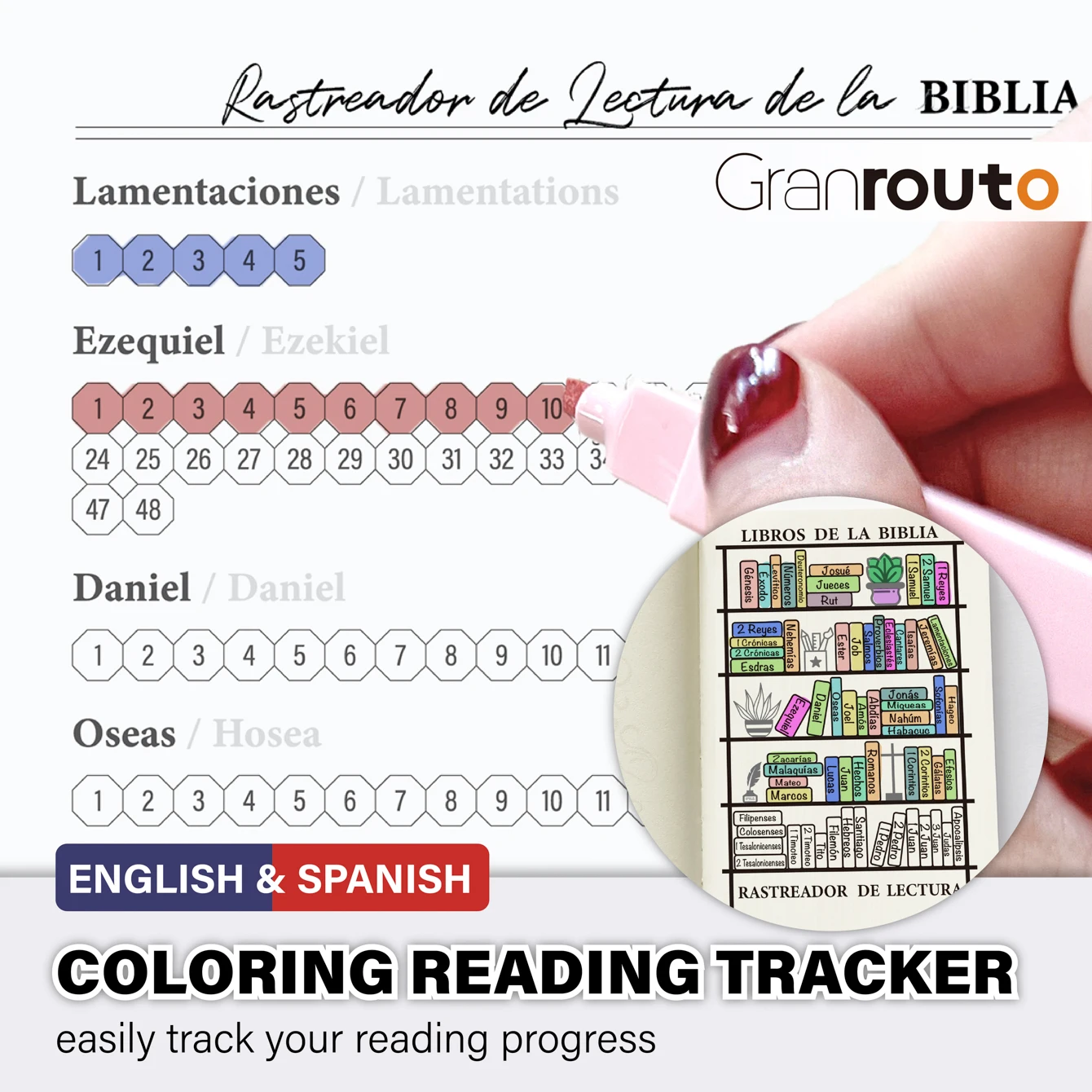 スペイン語S.O.A.Pメソッド聖書研究ジャーナル、祈りと敬虔なノートブック、男性女性への宗教的な贈り物