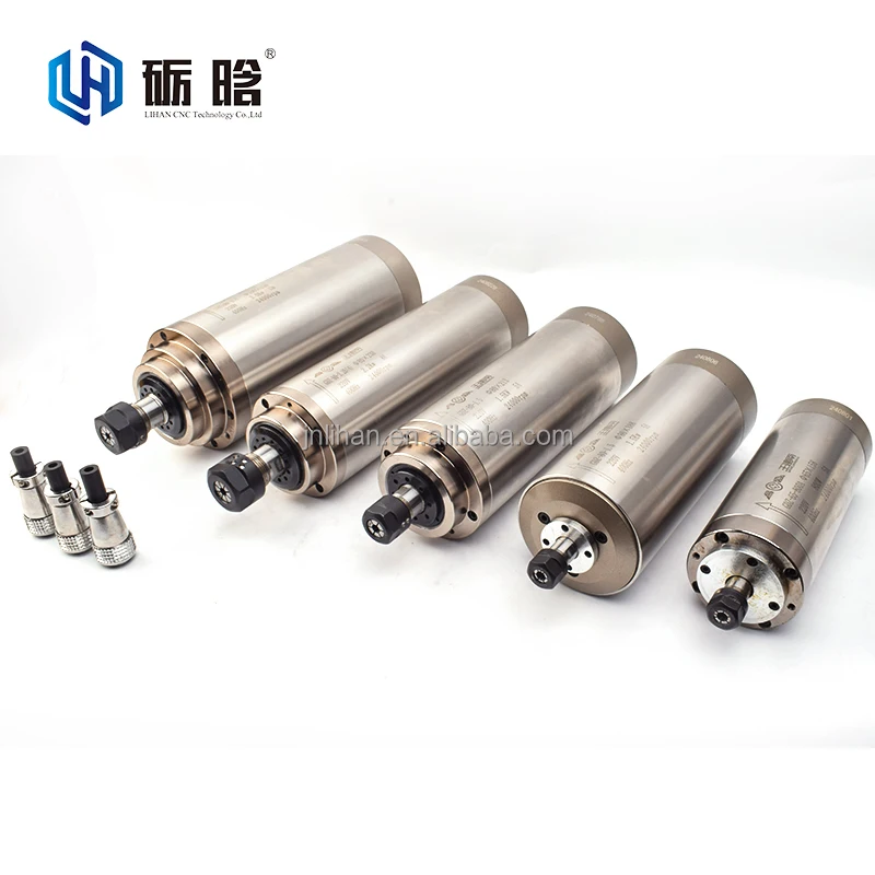 

Cheap Price 5.5kw Water Cooling ER25 220V/380V CNC Router Drilling Machine Tool Spindle With Motor For CNC Machine