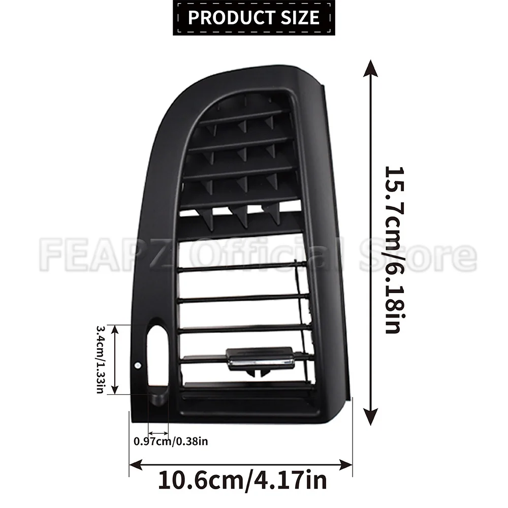 For Mercedes Benz Vito Viano W636 W639 2004-2015 Front Left Or Right Air Conditioning Vent Outlet Cover AC Air Vent Grille Panel