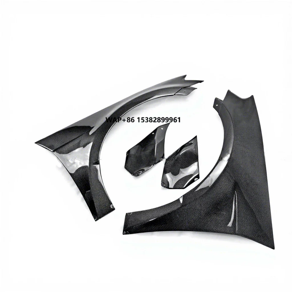 

For Vw Golf 7 MK7 TSI/GTI/R V-ARIS Widebody +30mm Carbon Fiber Front Fender Bodykit stick on wing