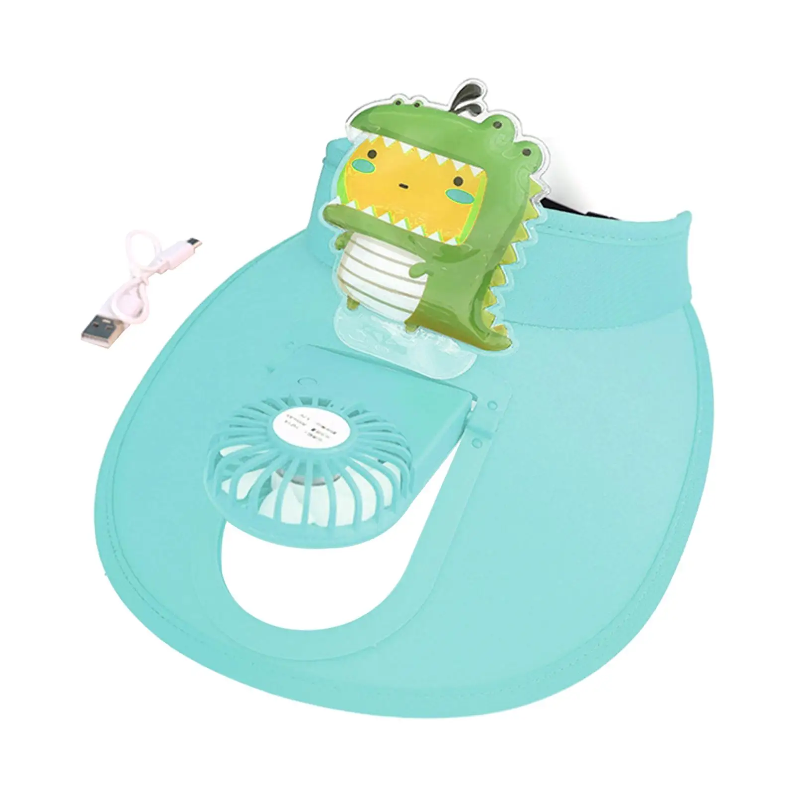 Cooling Fan Hat Sun Hat Built in Fan Three Settings Rechargeable Sun Protection