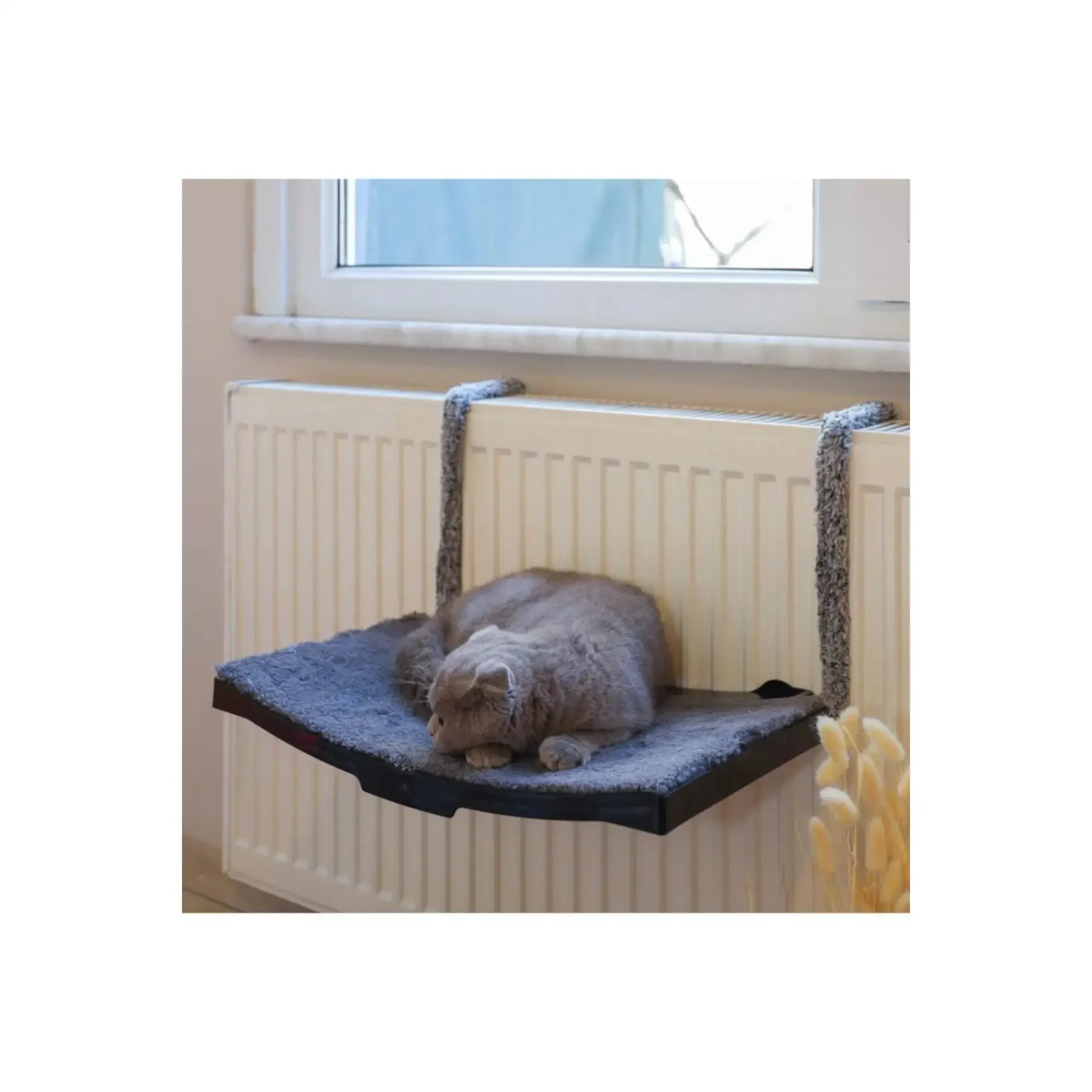 

Cat Honeycomb Radiator Bed Hanging Cat Bed Hammock Terrace 47x 27.5 Cm 18 Kg