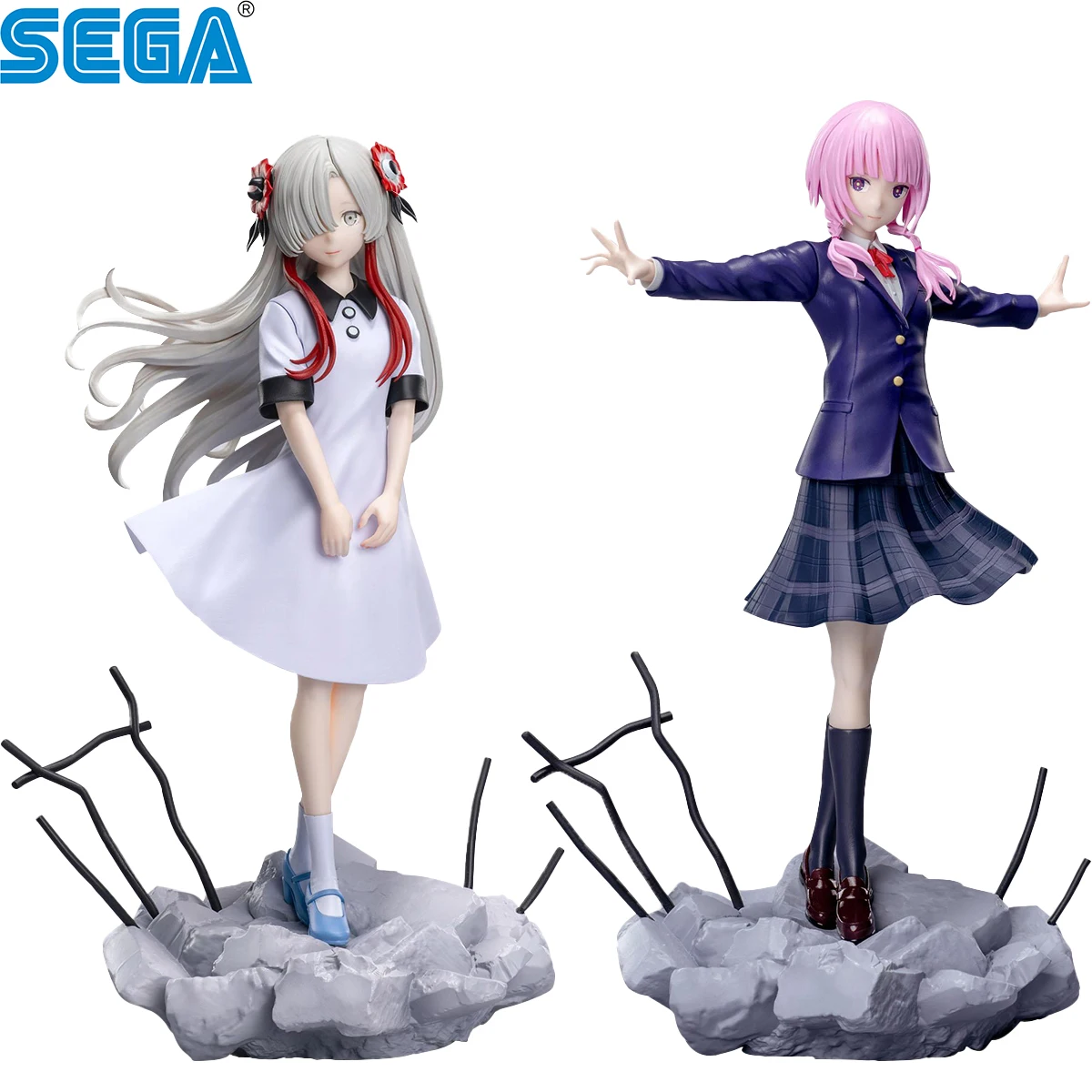 

SEGA Luminasta Yorukawa Sekai Morisaki Kafu Kamitsubaki City Under Construction Anime Figure Collectible Model Toy Bishoujo Doll