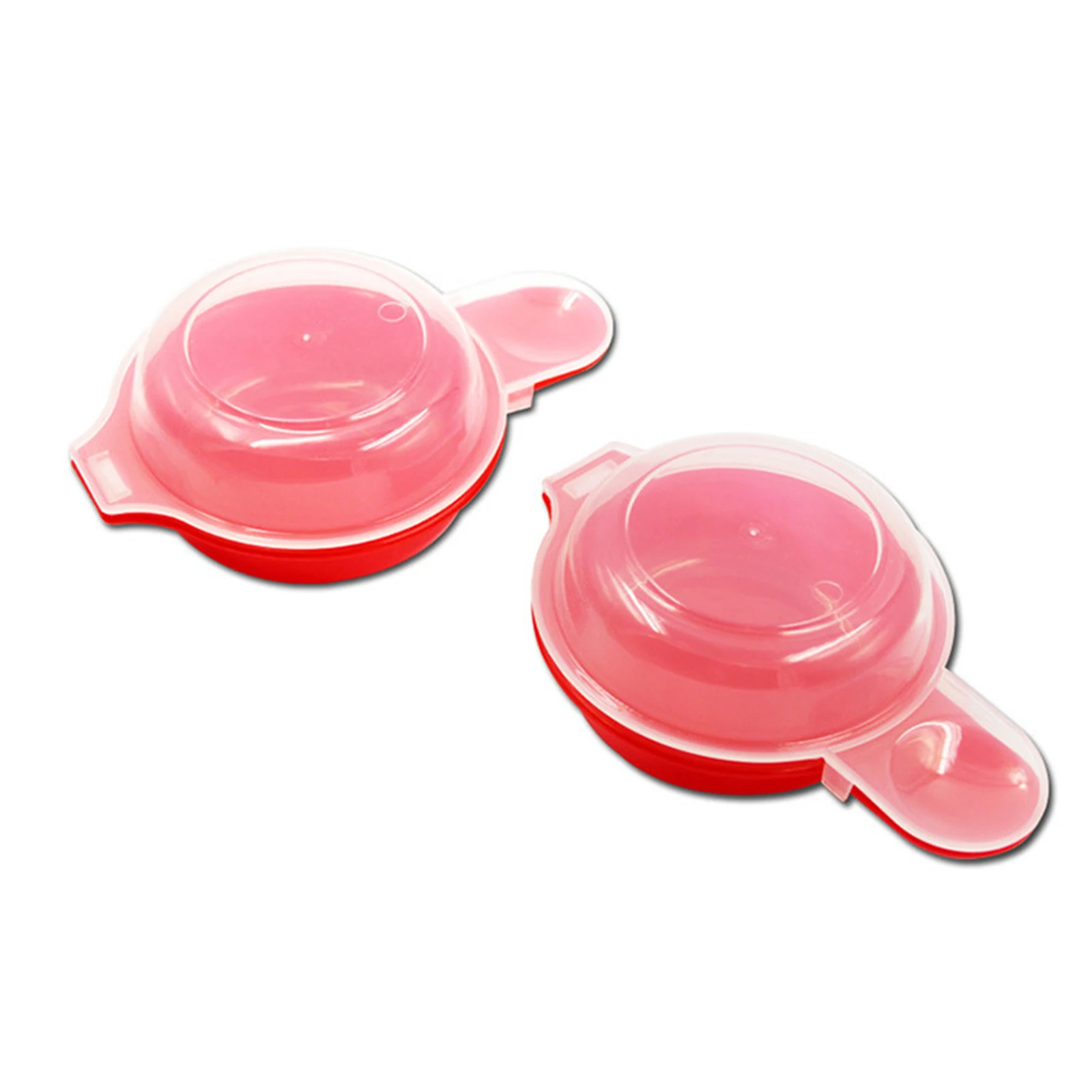 2pcs/set Microwave Cheese Eggs Cooker 1 Minute Fast Microwave Oven Eggs Cooker for PP Easy Use Household Kitchen Gadgets
