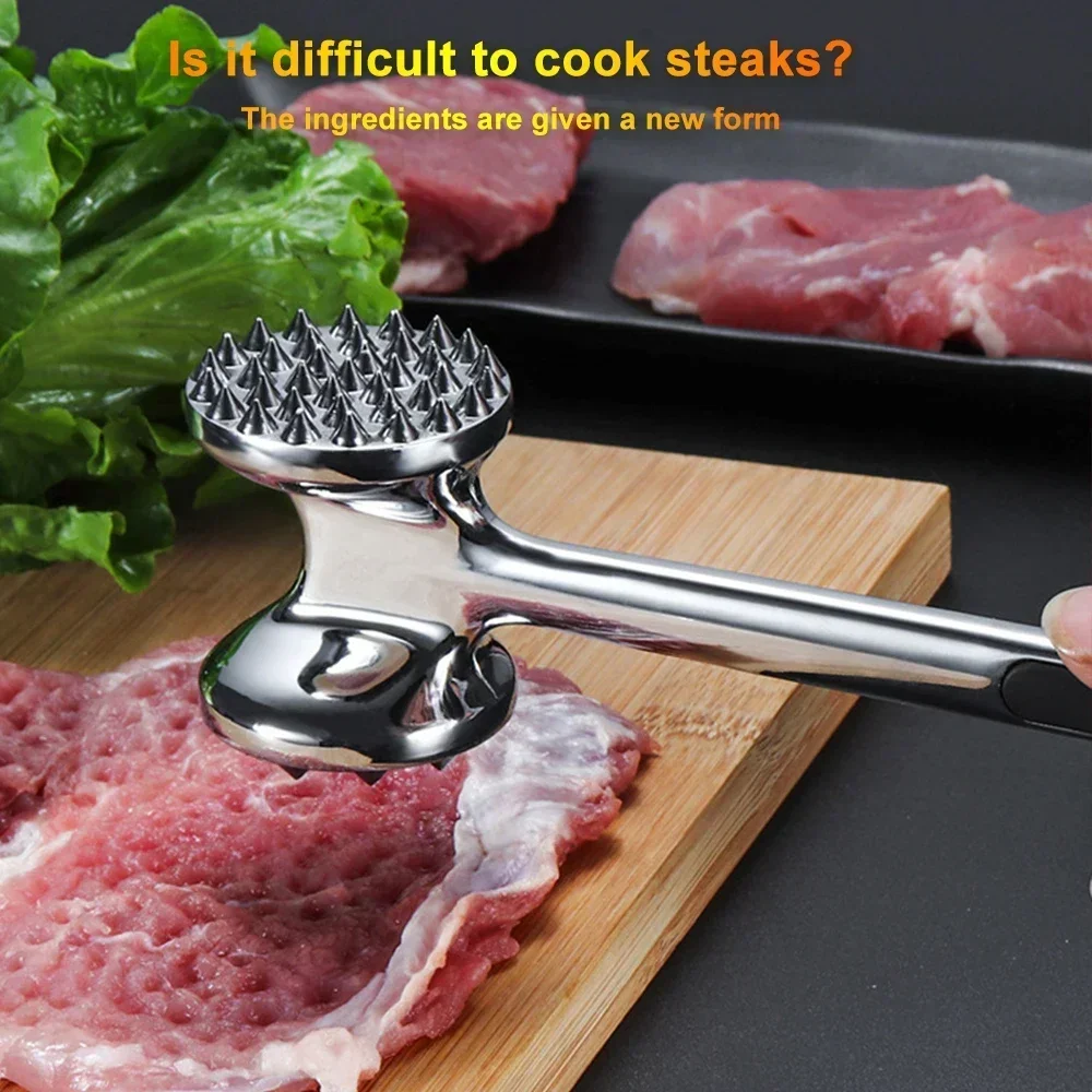 Creative Meat Hammer Loose Pork Chop Steak Hammer Meat Fluffy Tender Meat Minced Kitchen Tools Gadgets cooking accessories