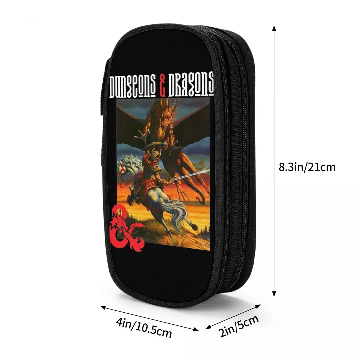 Dungeon And Dragon Merch Pen Box Large Capacity School Accessories Pencil Box Perfect Gifts