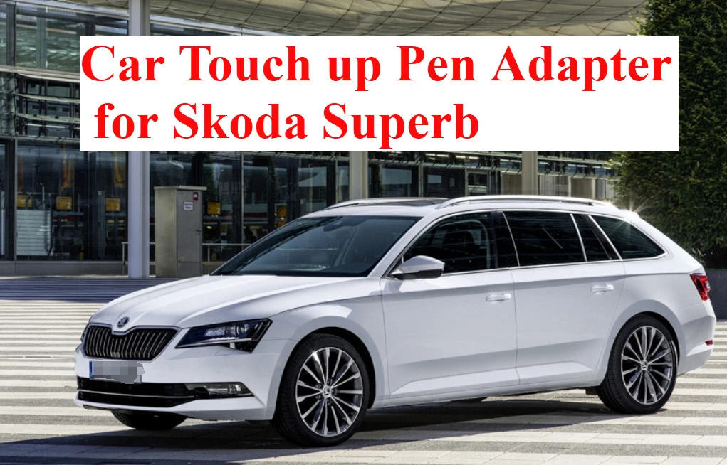 

Автомобильный адаптер для сенсорной ручки для Skoda Superb Icon, фиксатор серой краски, белый ремонт автомобиля, царапины, артефакты, коридор, колонна, белый, превосходный
