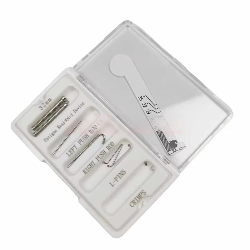 1 Box Dental Orthodontic Class II Corrector Fatigue Resistant Device Push Rod 22-38mm Forsus for Class II Correction Orth Use