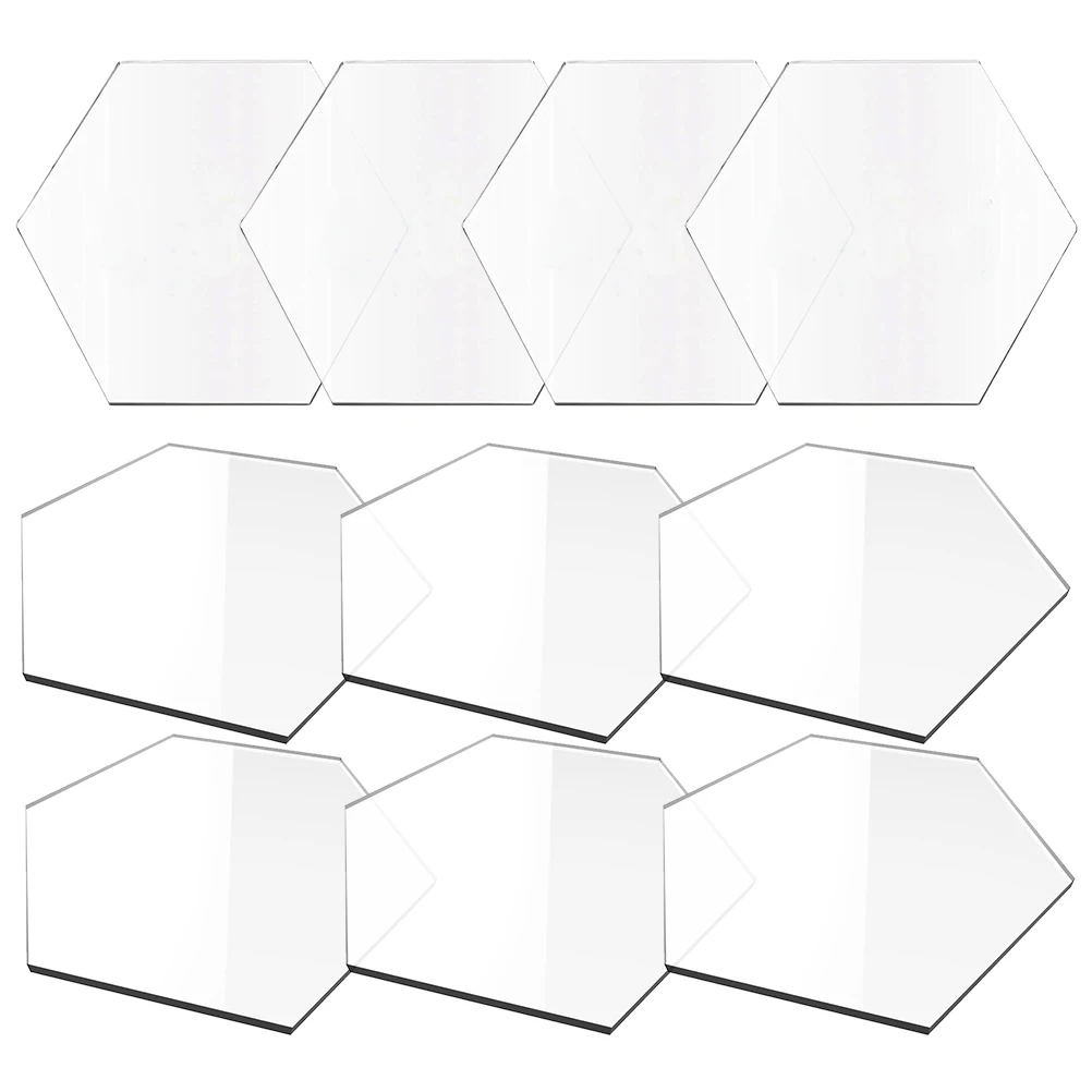 

10pcs Acrylic Reserved Table Signs Hexagon Seating Chart Wedding Banquet Party Decorative Desk Sign Event Seat Marker