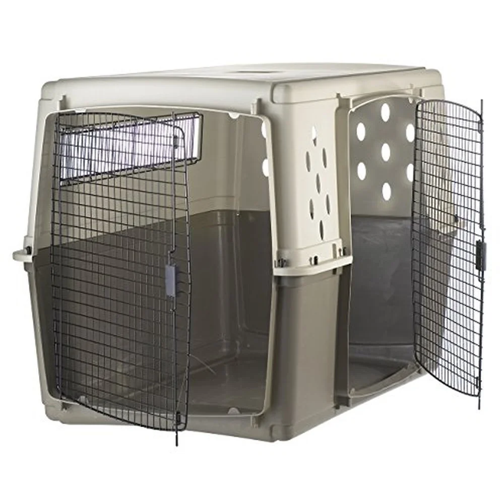 ® Two Door Dog Crate Designed for Air Transport Easy to Clean Pet Crate Great for Pets Up to 130lbs Giant