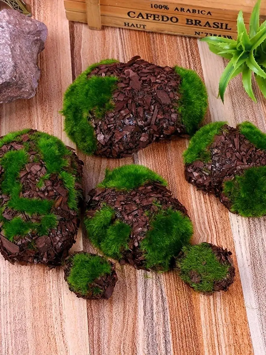 6pcs-artificial-moss-stone-landscape-ornament-diy-bricolage-material-kit-chinese-origin-for-fashion-accessories-belts-hats-sc