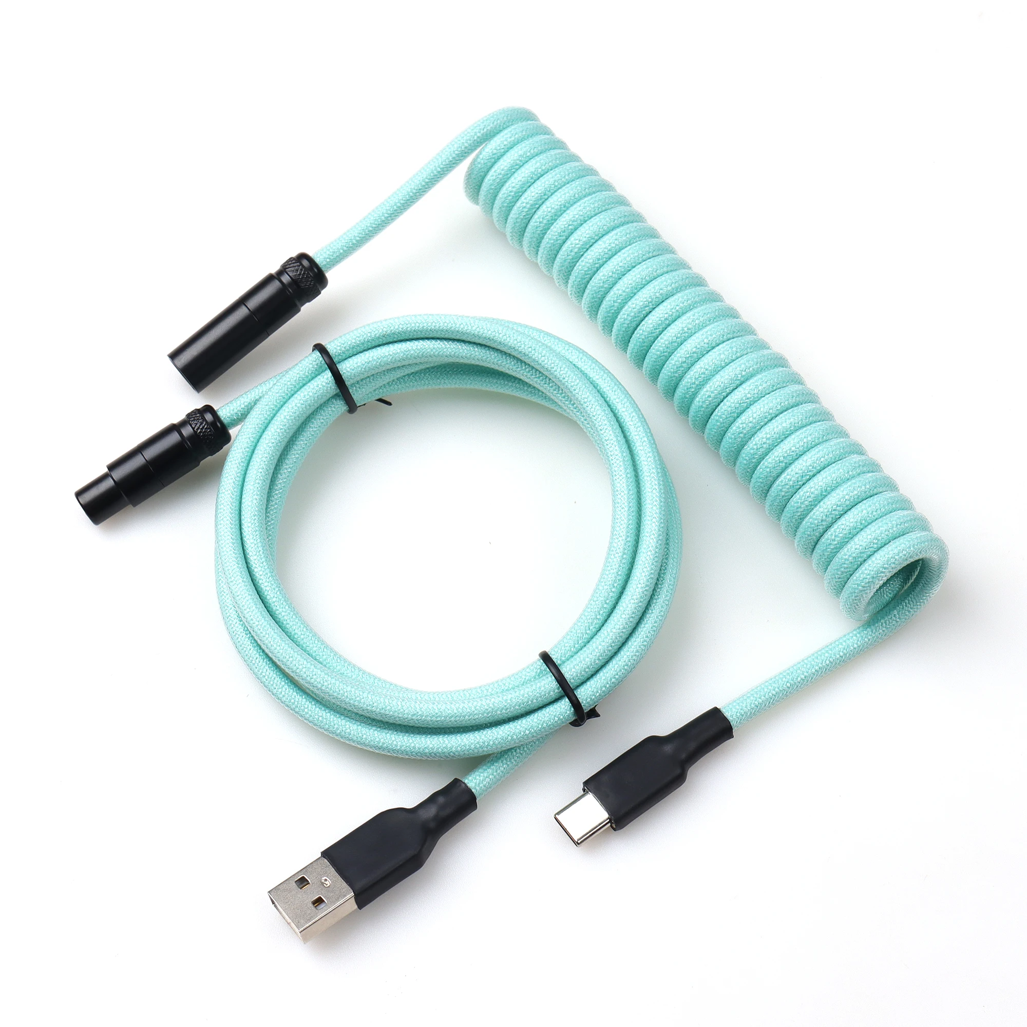 【 LANO 】Beyaz USB'den Tip-C'ye - Type C Detachable Cable Coiled Keyboard incelemesi ve fiyatı