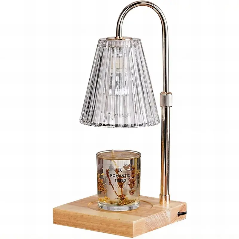 Candle Warmer Lamp With Timer,Dimmable Adjustable Height, For Home Decor, Wax Melting Birthday Gift(US) US Plug