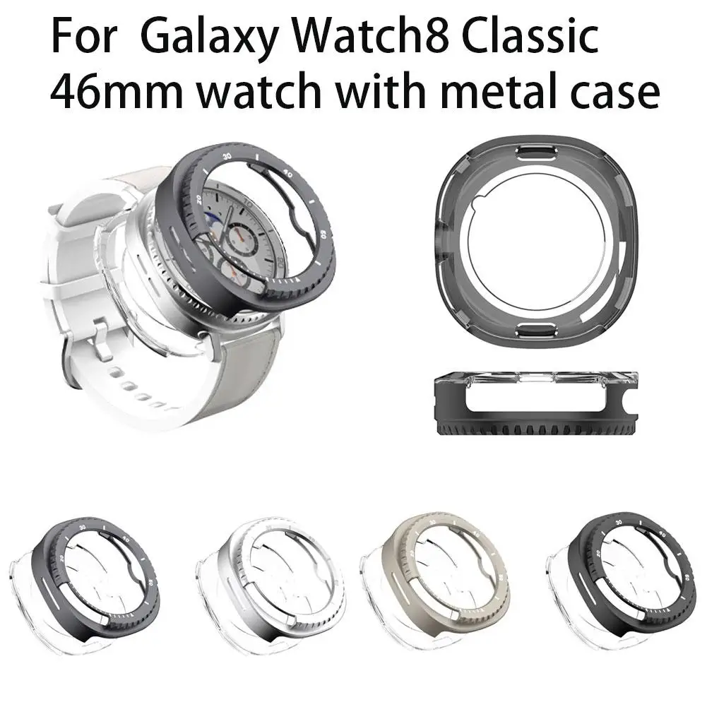 

Protective Case For Samsung Galaxy Watch 7 Ultra 47mm Hard PC Bumper no screen film For Galaxy Watch 7 Ultra Cover Accessor B9X2