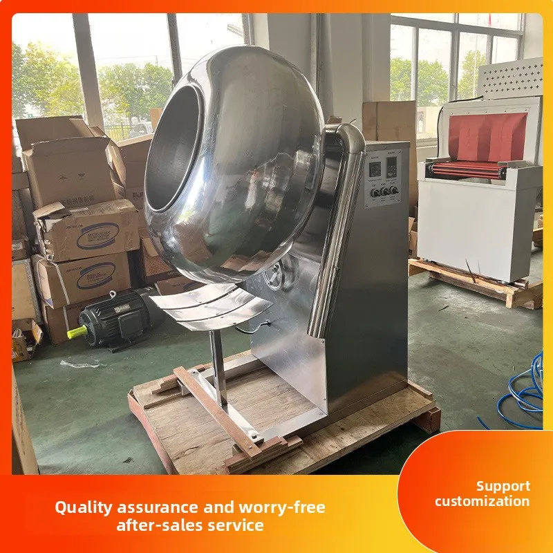 Tablet Candy Pill Polishing Machine, Food And Health Product Coating Machine