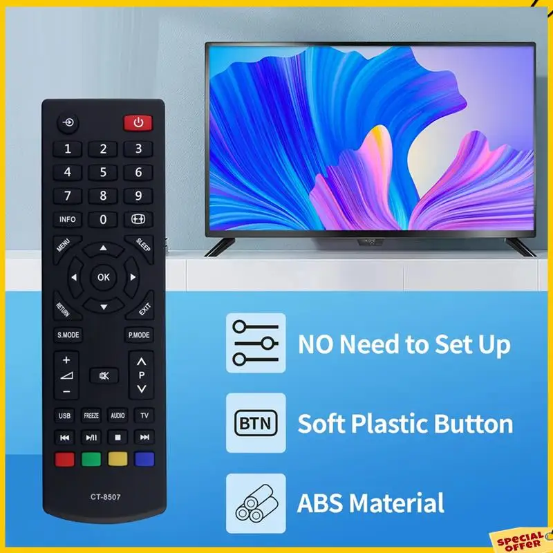 A24P 交換 CT-8507 リモコン東芝スマートテレビ CT-8507 リモコン