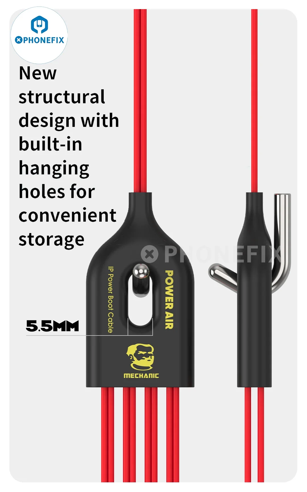 MECHANIC Professional Power Air Power Pro Boot Cable para iPhone 6G-14 Pro Max Samsung Android Mobile Phone Boot Line