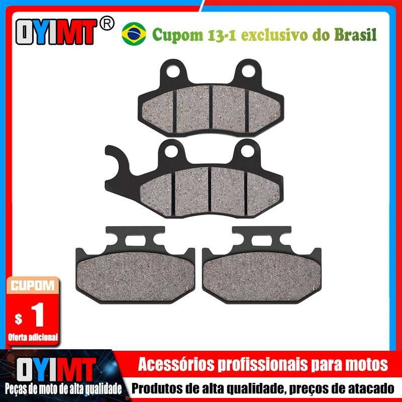 Pastilhas de freio dianteiras e traseiras para motocicleta, SUZUKI TS 125 RK RL RM RP RR TS 200 RM 125 K L RM 250 RMX 250 SN SR SS DR 250 DR 350