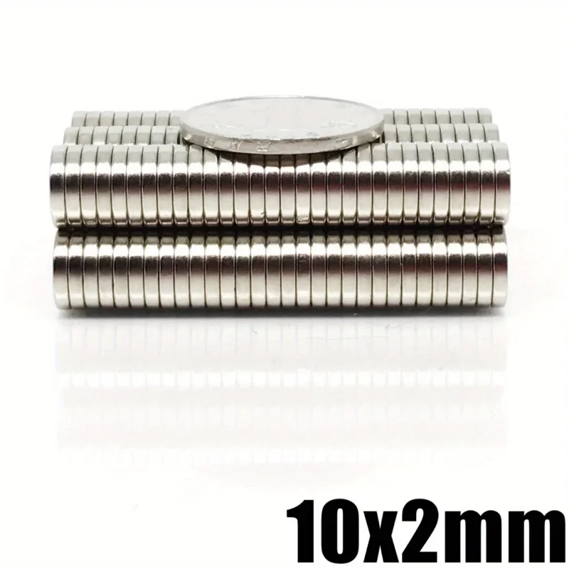 20/50pcs 10x2 Super Powerful Strong Bulk Round NdFeB Neodymium Disc Magnets Dia N35 Rare Earth magnet 10*2