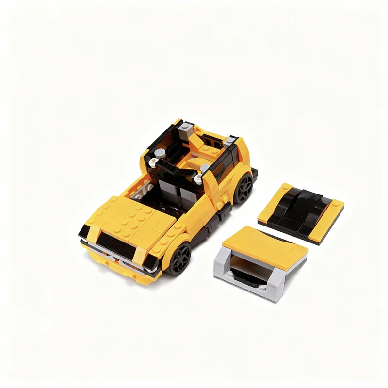 273 Pezzi MOC Auto da Carico Modello Champions City Blocchi da Costruzione Giocattoli Creativi Idea Regalo di Natale Mattoncini Educativi per Bambini