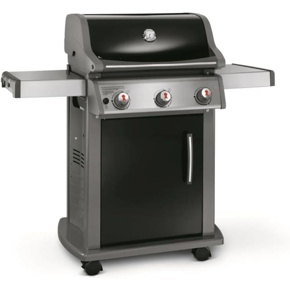 

Liquid Propane Gas Grill, Low Maintenance and Easy-to-clean Grease Management System, BBQ Grills