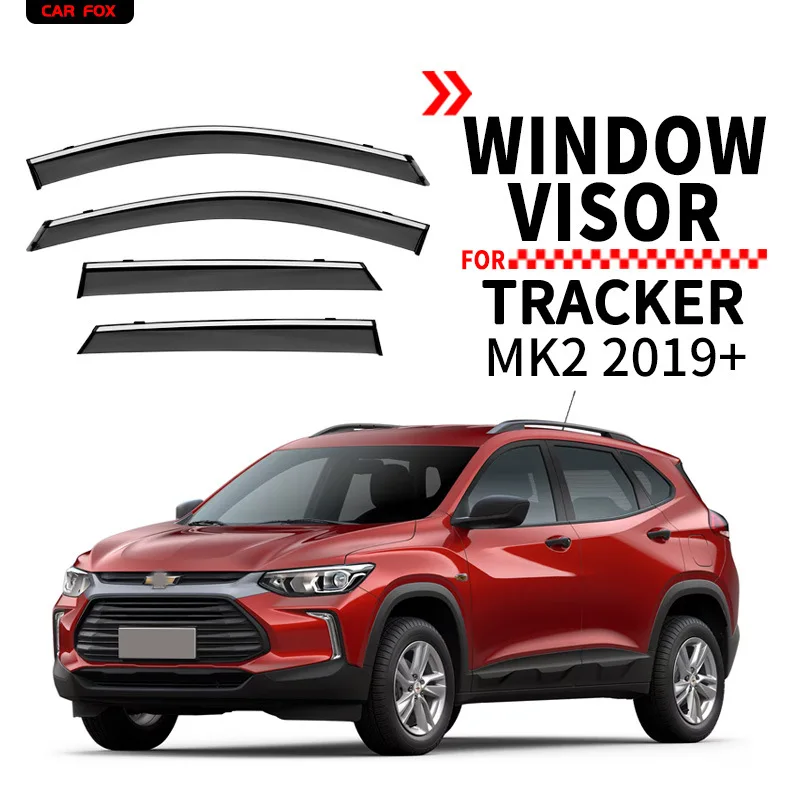 

For CHEVROLET Tracker 2013-2020 Car Window Visor Awning Shelters Windshield Side Window Rain Sun Shade Accessories Car Styling