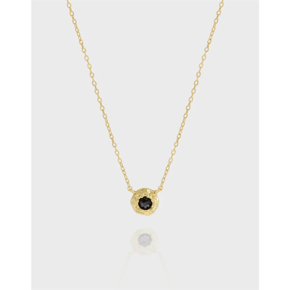 INS S925 الكورية - نسيج نسائي فاخر وفريد من نوعه ومكشكش من الزركون متعدد الاستخدامات