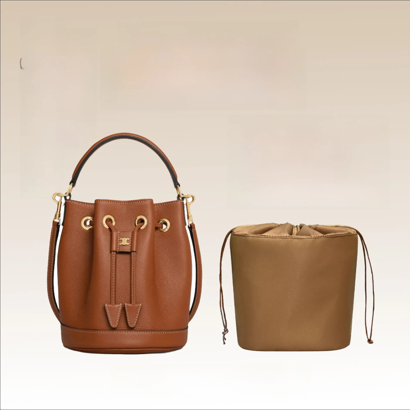 

Nylon Inner Bag Organizer Medium Buet ape Teen Clara Cosmetic Bag Lightweight Portable Handmade Stitching Storage Bag