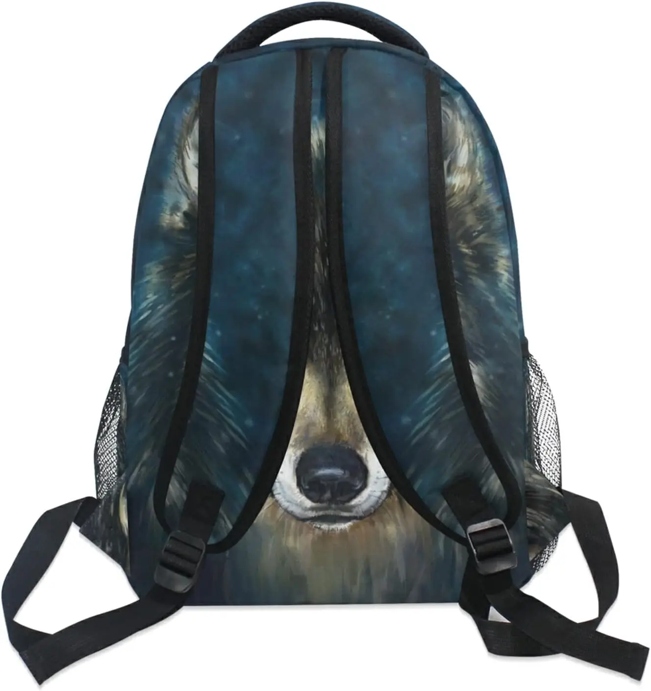 Zaini Blue Wolf per ragazzi Glaxy Wolves Borsa da scuola elementare Zaino per bambini Zaino da viaggio personalizzato 3° 4° 5° grado Ruck
