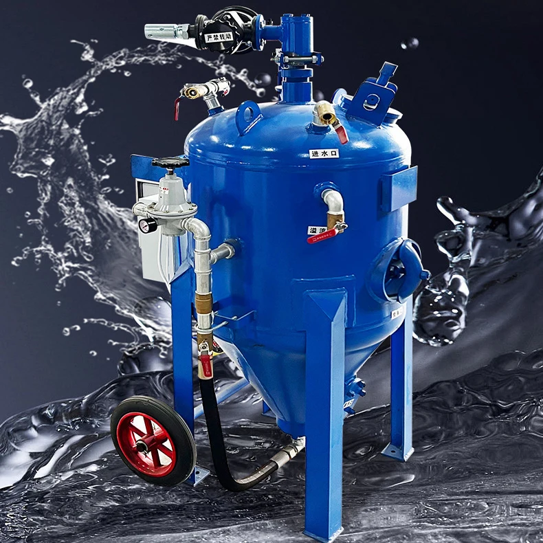 

Mobile Rust Removal And Sandblasting Machine Steel Structure Vehicle Vessel Mold Polishing Environmentally Friendly Sandblaster
