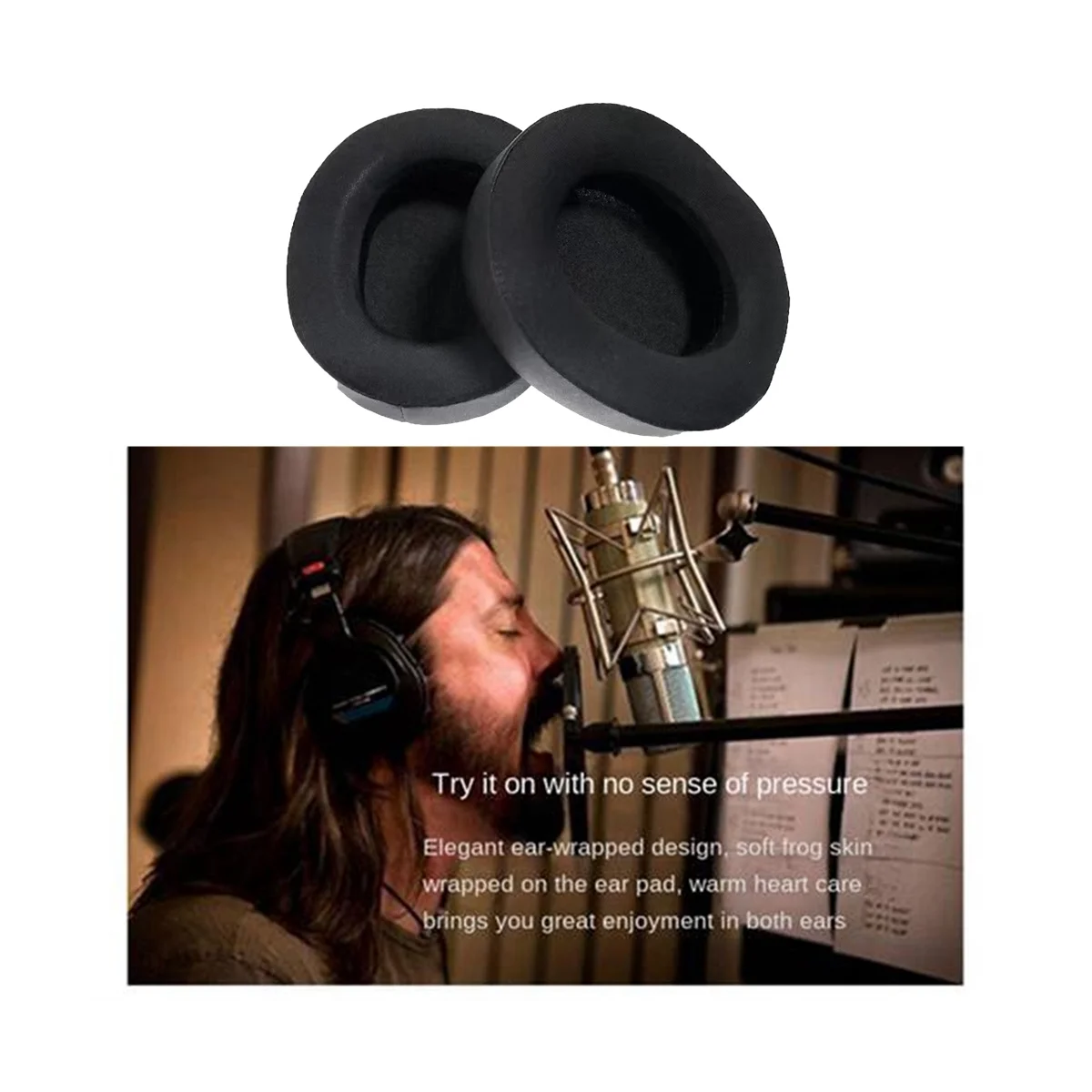 Suitable for Serui Ice Arctis Pro Headset Gaming Headset Sponge Earmuffs Earmuffs