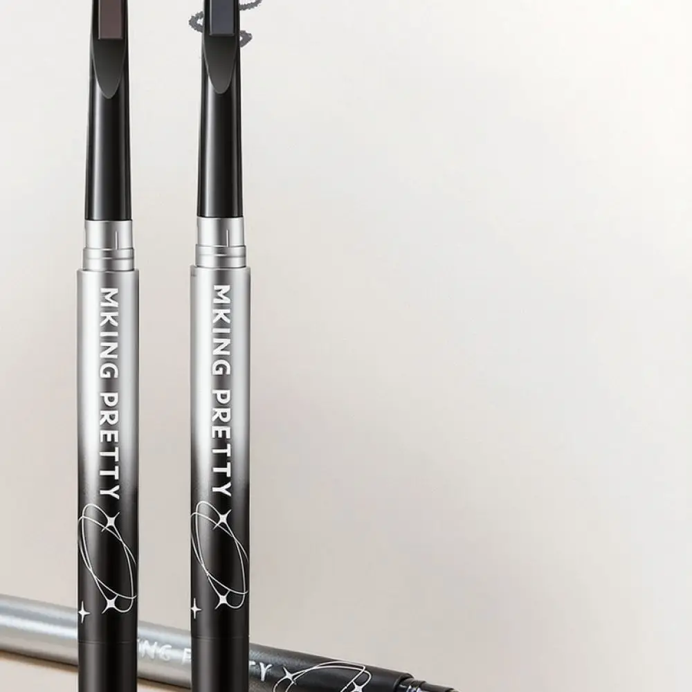 For For MKING PRETTY Precision Eyebrow Pencil Blade Shape Hard Core Natural Definition Waterproof Smudge Proof Eye Makeup
