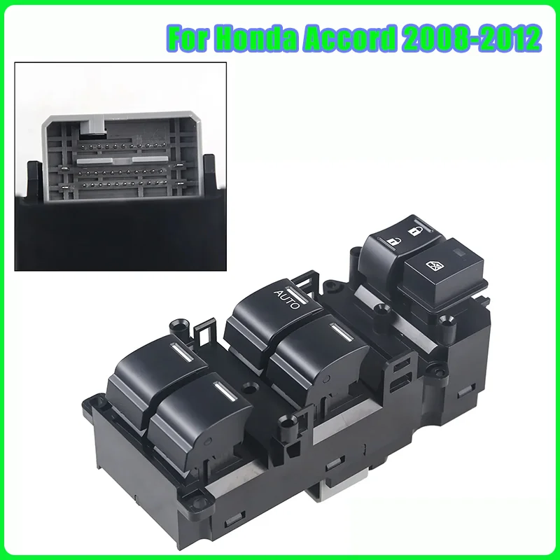 

35750-TB0-H01 35750-TA0-A02 Master Power Window Switch For Honda Accord 2008-2012 Driver Side Window Switch Panel Replacement