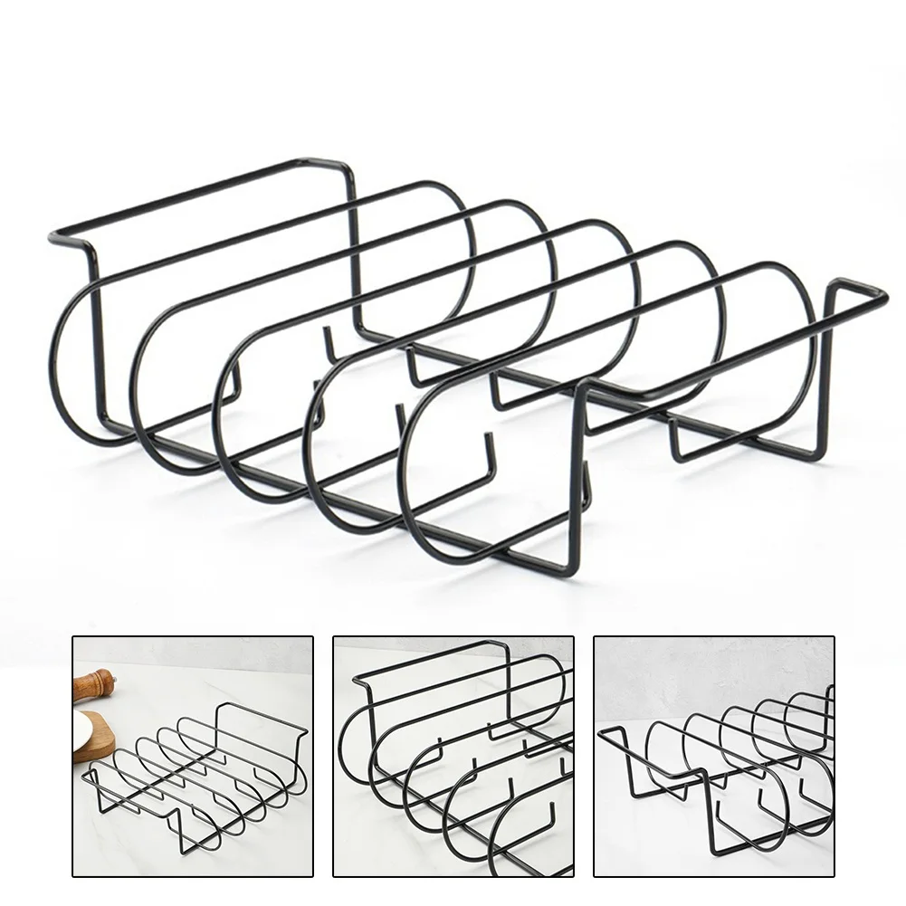 

1pc BBQ Rib Rack Stand Barbecue Steaks Racks Carbon Steel Beef Grill Non-Stick 25.3*7.3*31.3cm BBQ Accessories