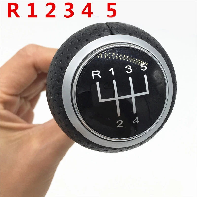 5 Speed Car Gear Shift Stick Knob Manual Transmission For Audi A3 S3 8P A4 S4 B5 B6 B7 B8 A5 A6 C5 C6 A8 D2 Q5 8R Accessories