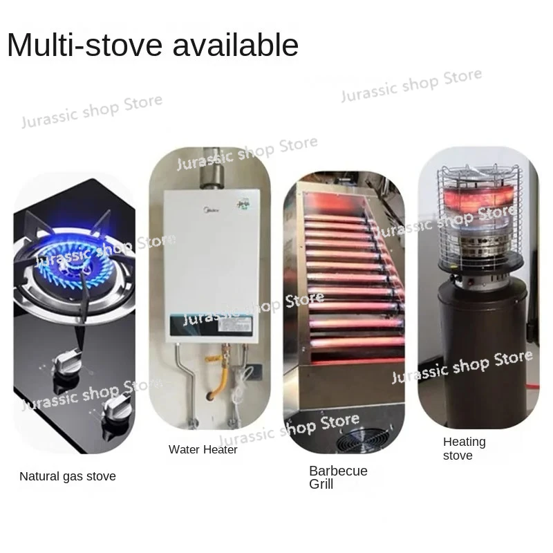 

JXL-04 Natural Gas Booster Pump Biogas Copper Nozzle 25KPA 40L/min Restaurant Pipeline Gas Booster 20W