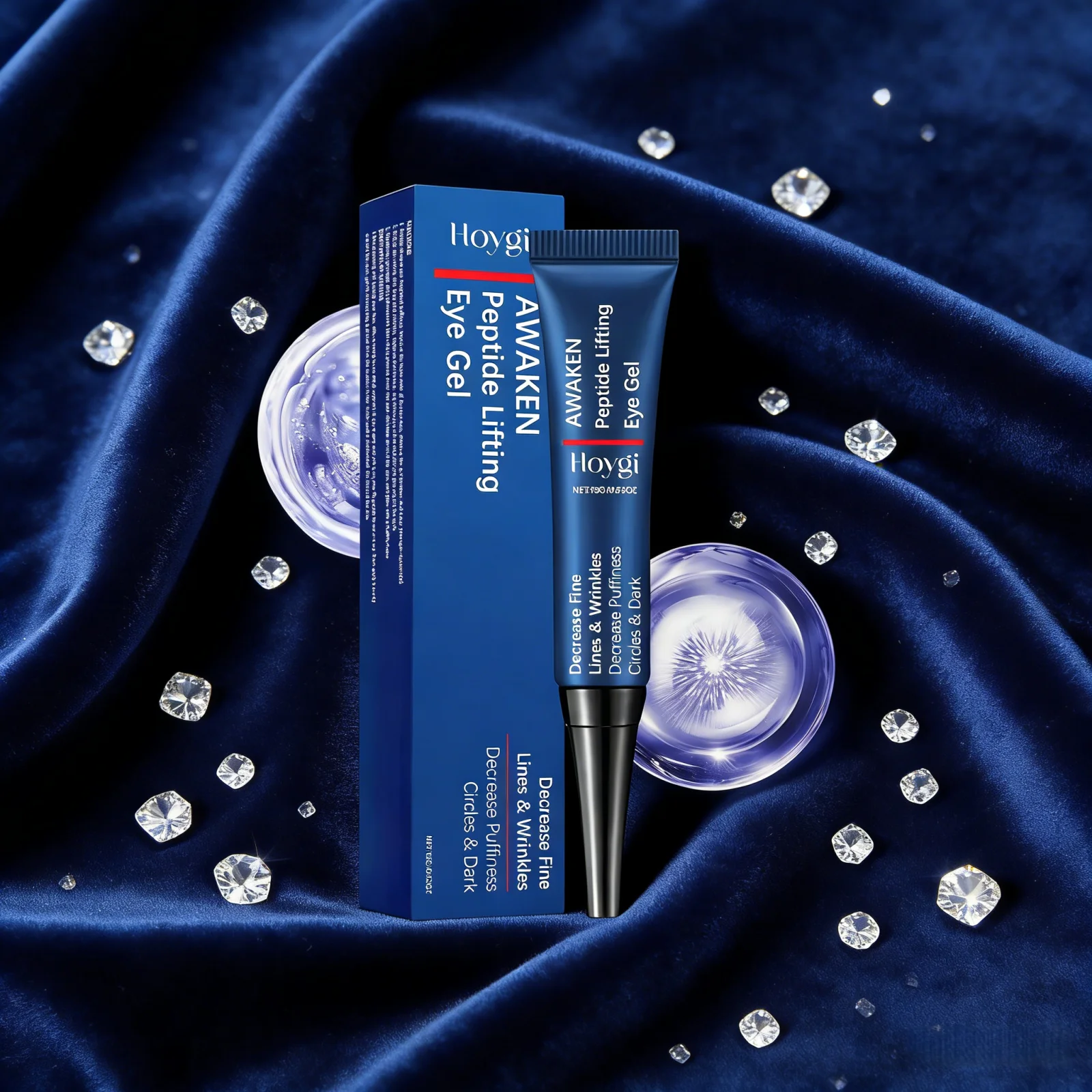Hoygi Awaken Peptide Lifting Eye Gel Reduce Puffiness Dark Circles Deep Nourishing Rejuvenated Skin Daily Care Eye Lifting Gel