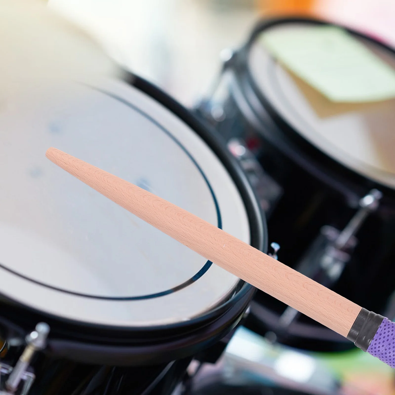 

Wooden Drum Stick Air Beat Sticks Beginner Beech Children's Hand Training Drumsticks Drummer Student