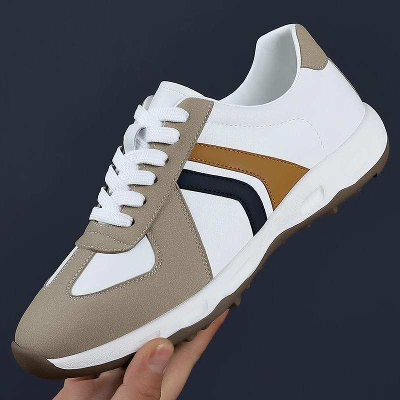 2025 Men's New Autumn German-Style Training Sneakers - Chunky Low-Tops, Breathable & Versatile for Skateboarding & Casual Wear