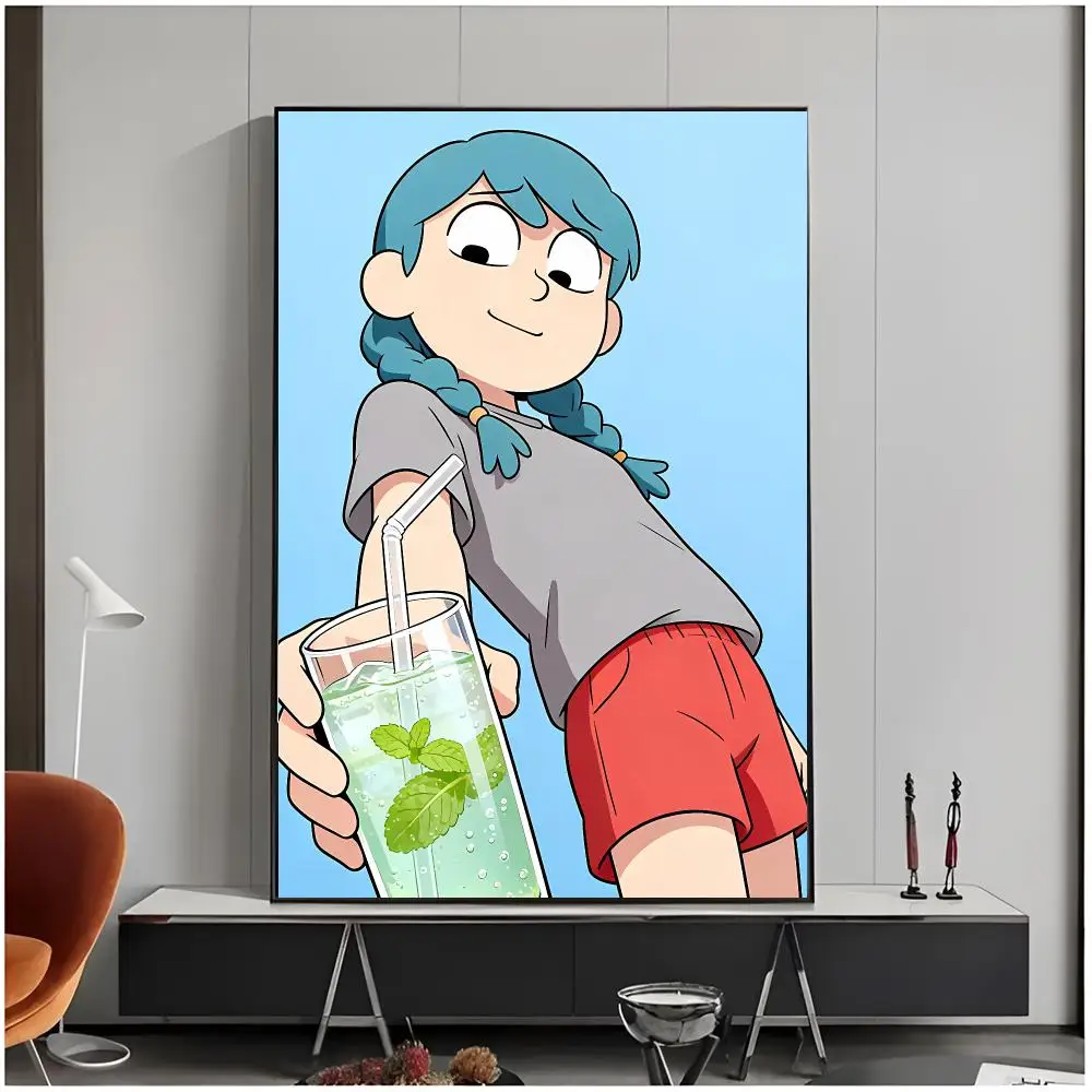 Cartoon Fantasy H-Hilda Poster Living Room Bedroom Decorative Print Unframed Decor