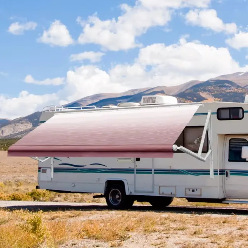 STLF Awnlux Kontrol Cerdas Motor+Penggerak Engkol untuk Trailer Karavan Camper Rv Awning Aksesoris Camper