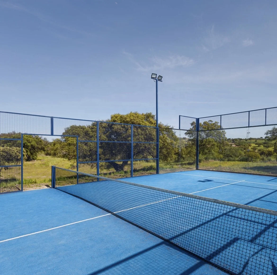 PW China Factory Panoramic Padel Tennis Court داخلي أو خارجي مجداف تنس عشب صناعي عالي الجودة #1
