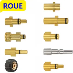 ROUE dla Nilfisk/Karcher/Huter/Elitech /Parkside adapter wysokociśnieniowe akcesoria do czyszczenia myjnia samochodowa pianka śnieżna