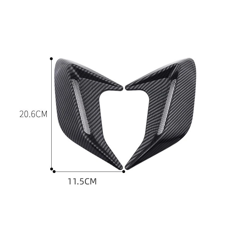 1PC Shark Gills simulazione cofano parafango modifica carrozzeria adesivi decorazione porta laterale parti di modifica esterna auto