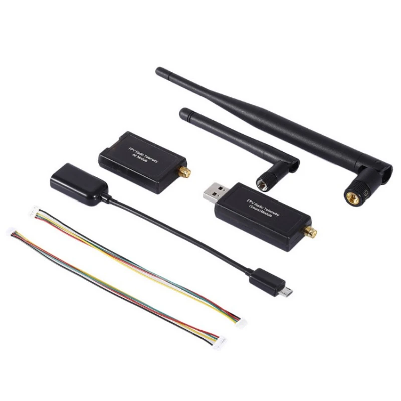 3DR LORa Digital 433/915MHz Fpv sistema de transmisión de vídeo inalámbrico para Drone transmisor y receptor de cámara de vídeo para Drone