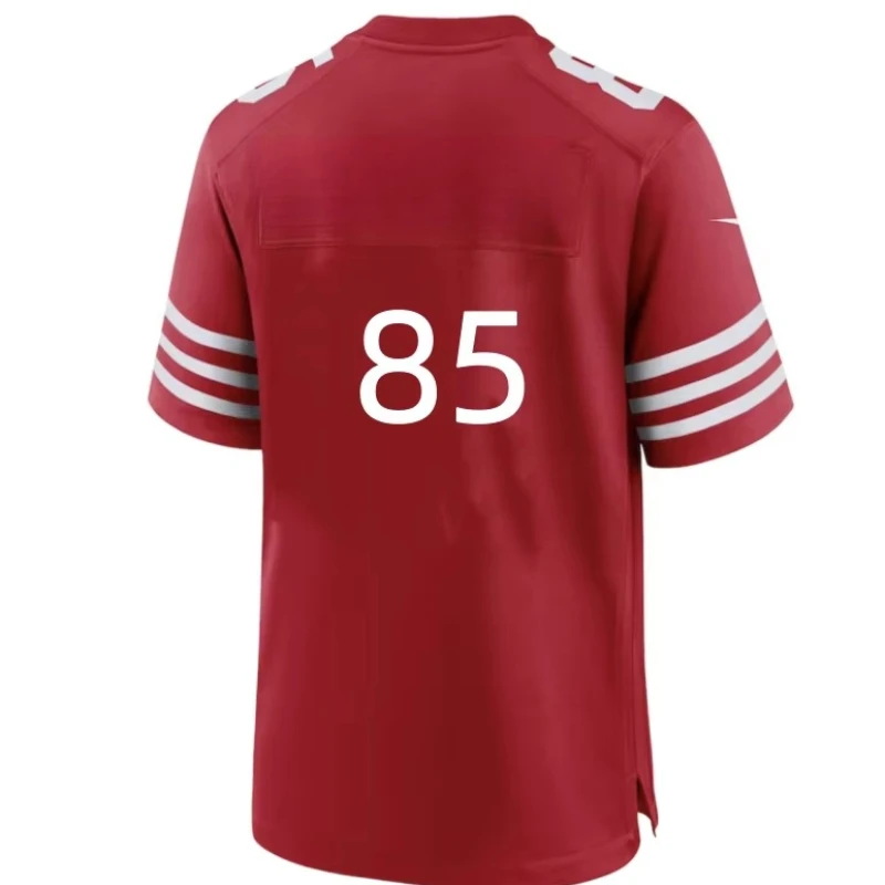 

Best Quality #13 Purdy #23 Mccaffery #85 Kittle #80m Sewn Football Suit